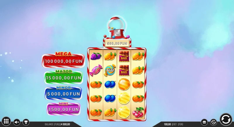 Sweet Candy Cash Stash - keš kovanice u Hold and Win rundi